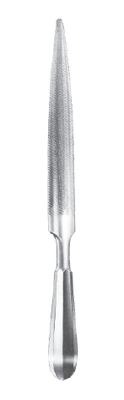 Bone File 11" 23mm convex/flat tapered to 6mm