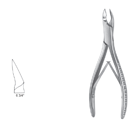 Cleveland Bone Fcps 6 3/4" ang delicate