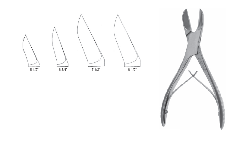 Liston Bone Fcps 5 1/2" angled