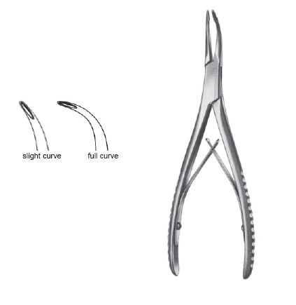Stellbrink Rongeur 6 3/4" full cvd deli 2mm SA