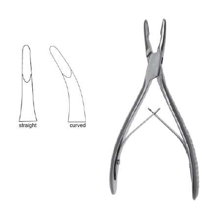Jansen Rongeur 7" cvd 4mm SA