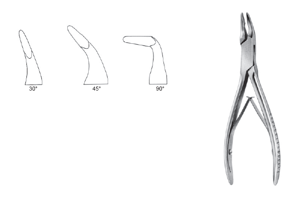 Blumenthal Rongeur 6" 30 deg 3mm SA