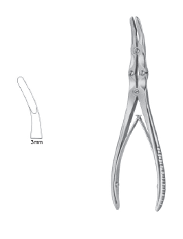 Mayfield Rongeur 7" 3mm DA