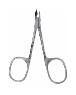 Cuticle Nipper 3" Ring hdl 6mm s/s