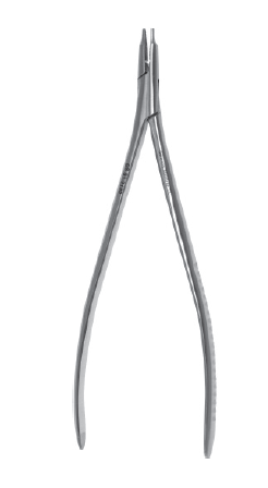 X-delicate Pliers 6" w/groove .028"/0.7mm max