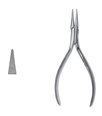 Needle Nose Pliers 5 1/2" fine cross serr