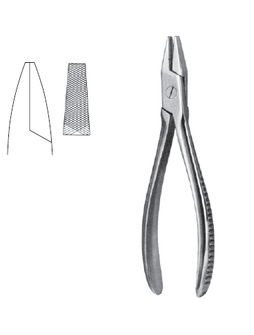 Flat Nose Pliers 7"