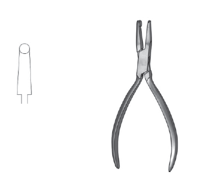 Mini Plate Bending Pliers 5" for 1.5mm and 2.0mm plates