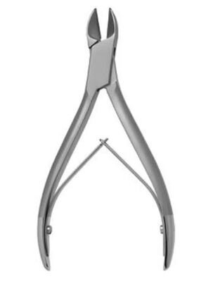 Wire Cutter 6" w/sprg, TC, max cap 1.0mm [.040"]