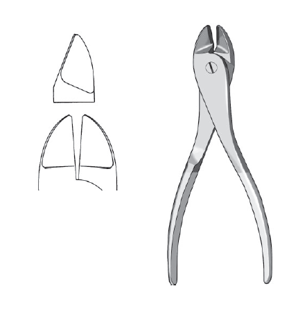 Wire Cutter 7", TC, max cap 1.6mm [.062"]