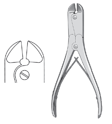 Side Cutter DA 9", TC, max cap 2.4mm [3/32"]