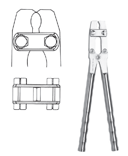 Pin Cutter DA 10", end cut, max cap 3.0mm [.118"]