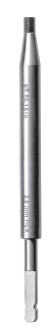 Screwdriver Bit hex 4" 3.5mm SQC