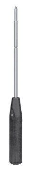 Screwdriver 10 1/2" hex 2.5mm with notch phen hdl