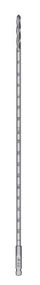 Drill Bit SQC 3 flute Calib 2.5mm 230mm/30mm
