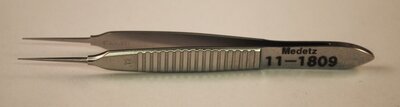 Bonn Suture Forceps 1x2 teeth, TW 0.12mm OL 70mm(2 3/4")