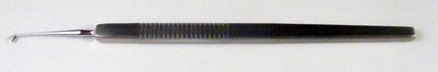 Golf Club Spud, delicate Serrated Handle, OL120mm (4 3/4")