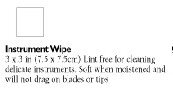 Instrument Wipe Package Quantity 20