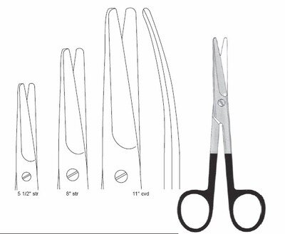 Super-Cut Mayo Scissors 11" cvd