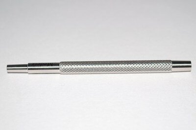 Infusion Handle Stainless Steel Infusion Handle, Male to Tubing connector, 7.5cm Overall Length, Stainless Steel