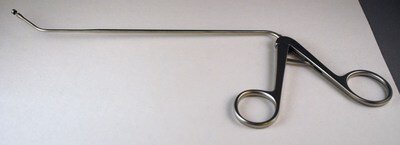 Stammberger Punch, circular cutting, Angled 45 degrees, Diameter 3.5mm, WL178mm(7")