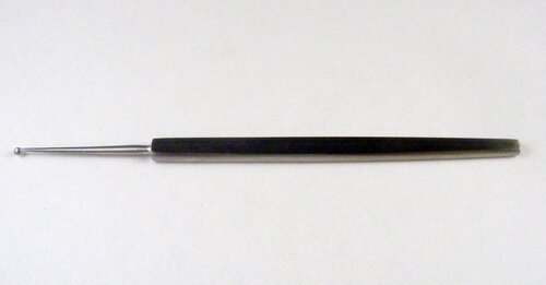 Meyerhoffer Chalazion Curette, #0 Cup Diameter 1.5mm OL 135mm (5 3/8")