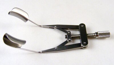 Leiberman Speculum Closed, 45 degree Blade Width 14mm OL 76mm(3")