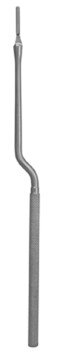 Scalpel Handle bayonet 8 1/4", 3 3/4" WL, knurled hdl