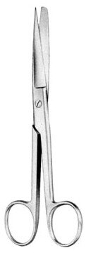 Operating Scissors 5 1/2" cvd s/b left-handed