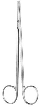 Metzenbaum Scissors 9" cvd left-handed