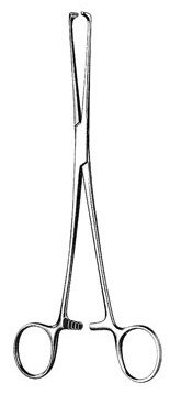 Allis Tissue Fcps 10" atraumatic teeth