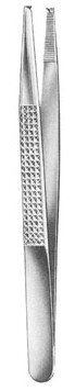 Bonney Tissue Forceps 7" serr 2x3 teeth