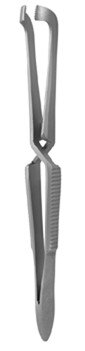 Lange Wound Approximation Forceps 4", cross action, cvd, with teeth