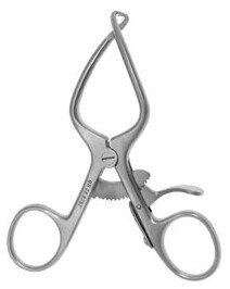 gRetractor, Johnson Neuroma 3 1/4", 90 degree, 7.5mm