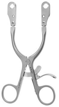 Double Hinged Retractor 8 3/4" for gS 40.7644 - gS 40.7678 blades