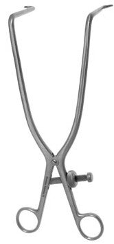 Deep Gelpi Retr 10 1/2", 90 deg ang, 2", 4 sharp prongs, speedlock