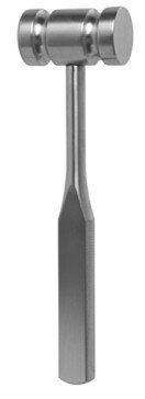 Ortho Mallet 10" , 2lb 3oz [1000g], head s/s Ø 38mm, s/s hdl
