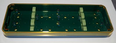 Diamond Knife Trays 3 Slot - Base, Lid, & 2 Bars 2.5 x 7.5 x 0.75