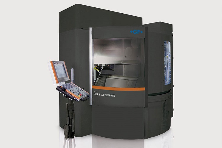 GF Machining Solutions Mikron Mill S 400 Graphite - High Speed 5 Axis graphite Machining