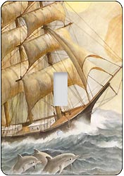 SS126 Nautical Switchplates1732