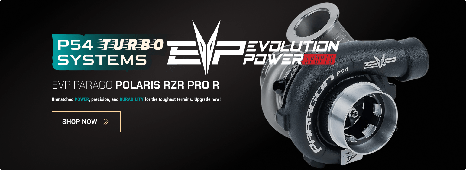 Evolution Powersports Paragon P54 turbo systems promo