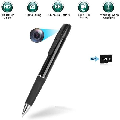 HD Pen Hidden Camera with Built in DVR.
