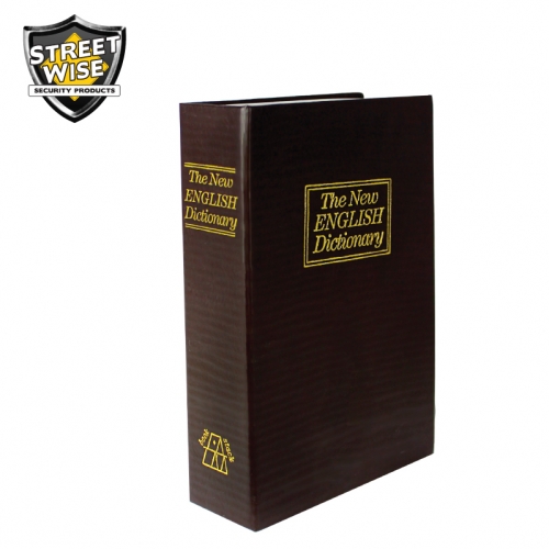 Large locking book safe