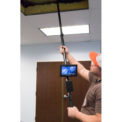 Inspect drop ceilings plus look behind immovable objects and around corners.