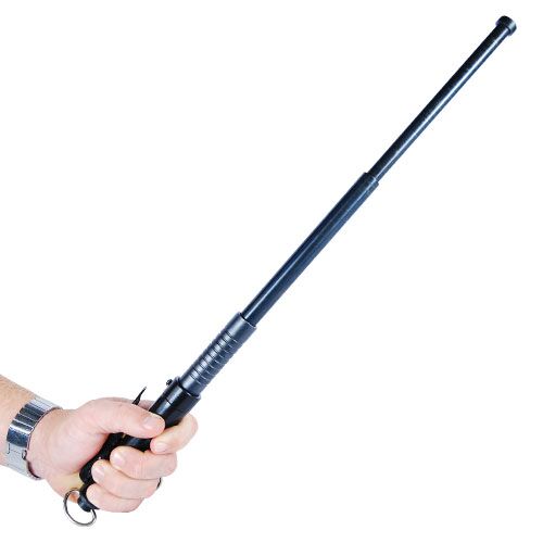 Automatic expandable steel baton 25 1/2 inches