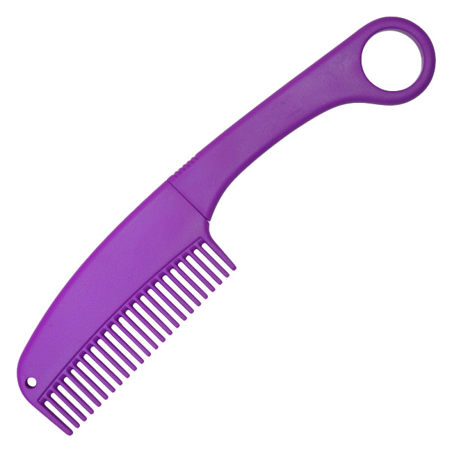 Curved Comb Knive - Purple