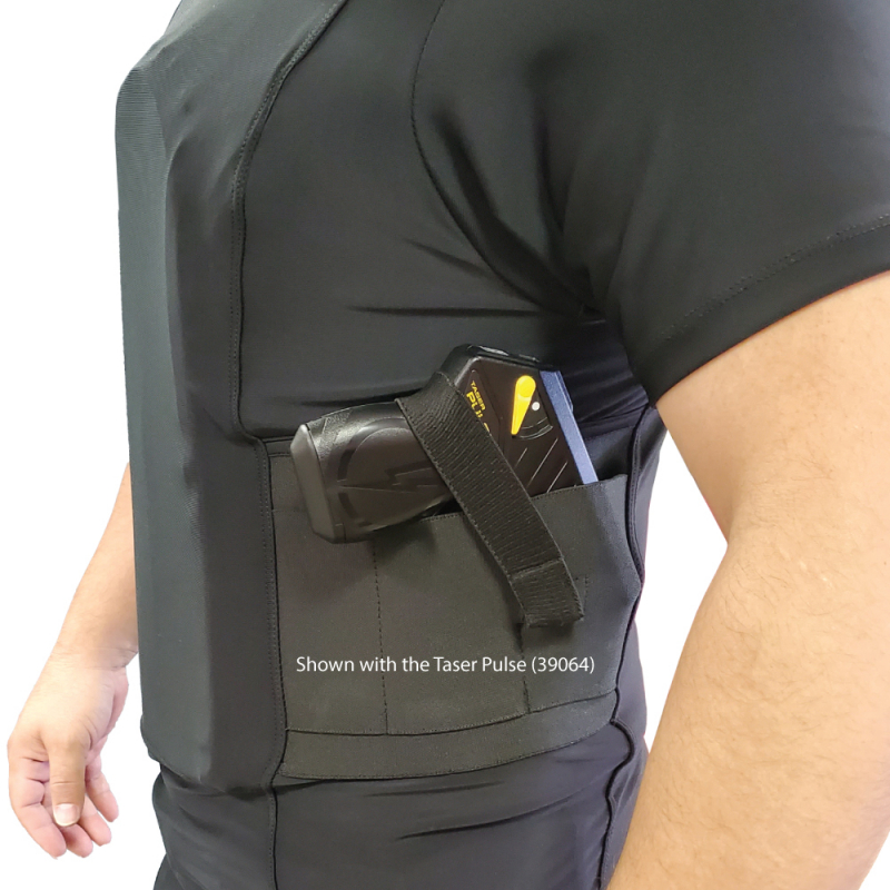 The shirt conforms to your body and keeps your gun easily accessible and secure.