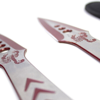 Blade Length of Each Knife: approx. 4 3/4"