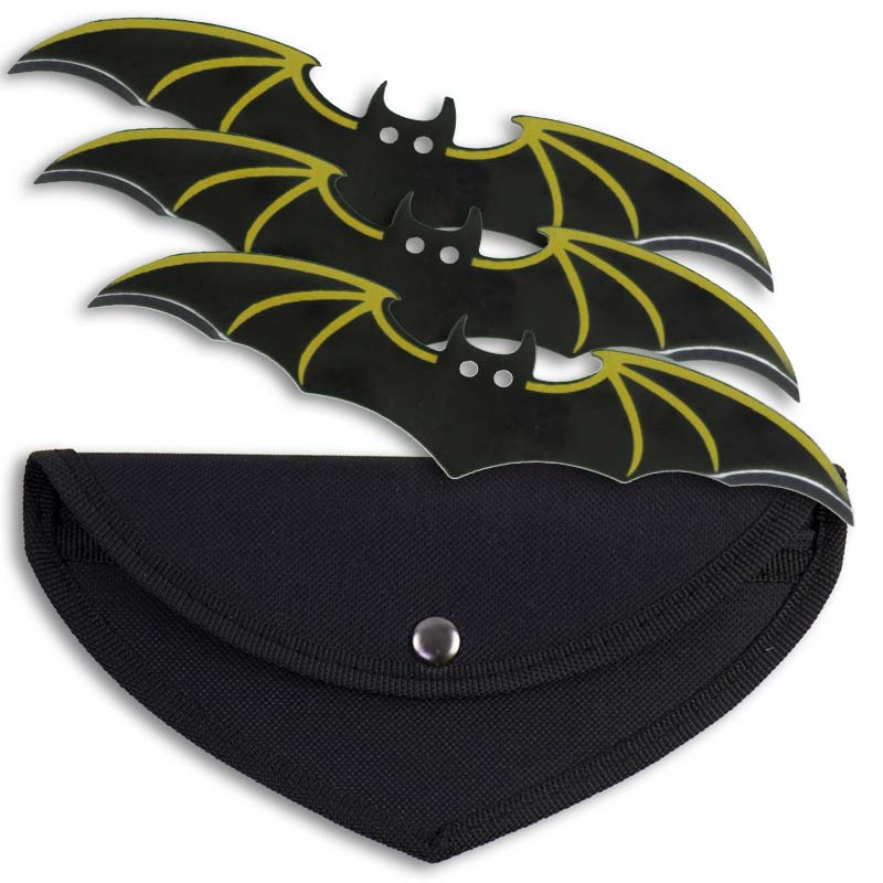 Yellow Wing Bat Throwers