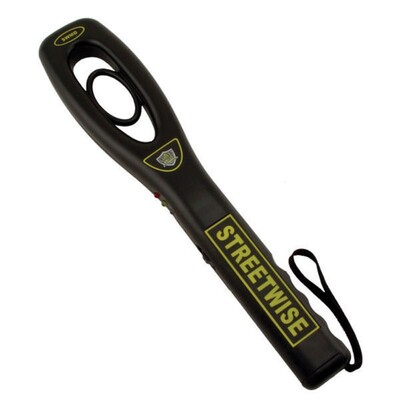 Includes hand strap and carry holster with loop.